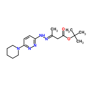 90931-97-8  tert-butyl (3E)-3-{2-[6-(piperidin-1-yl)pyridazin-3-yl]hydrazinylidene}butanoate