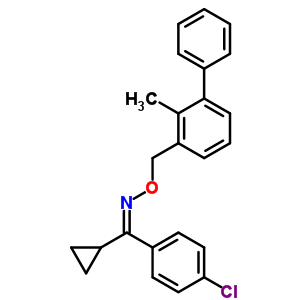 92517-40-3  (Z)-1-(4-chlorophenyl)-1-cyclopropyl-N-[(2-methylbiphenyl-3-yl)methoxy]methanimine