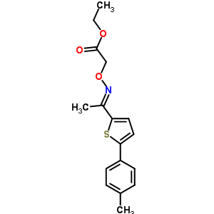 93599-07-6  ethyl [({(1E)-1-[5-(4-methylphenyl)thiophen-2-yl]ethylidene}amino)oxy]acetate