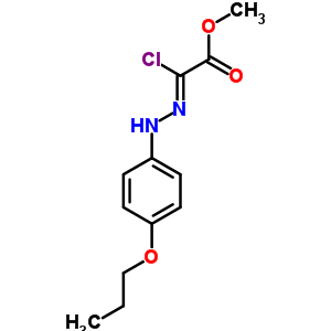 96722-54-2  methyl (2Z)-chloro[2-(4-propoxyphenyl)hydrazinylidene]ethanoate