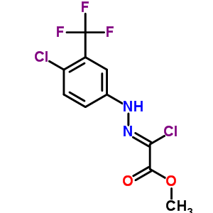 96722-62-2  methyl (2Z)-chloro{2-[4-chloro-3-(trifluoromethyl)phenyl]hydrazinylidene}ethanoate