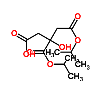 100328-53-8  3-hydroxy-5-(1-methylethoxy)-3-[(1-methylethoxy)carbonyl]-5-oxopentanoic acid