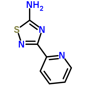 138588-22-4  3-pyridin-2-yl-1,2,4-thiadiazol-5-amine 138588-22-4  3-pyridin-2-yl-1,2,4-thiadiazol-5-amine