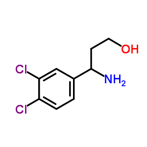 147611-61-8  3-amino-3-(3,4-dichlorophenyl)propan-1-ol