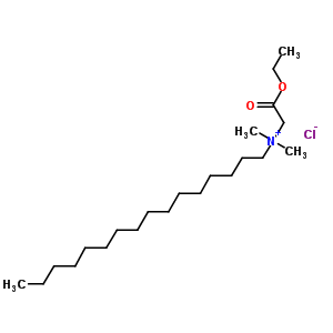 16535-55-0  N-(2-ethoxy-2-oxoethyl)-N,N-dimethylhexadecan-1-aminium chloride