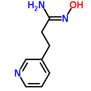 201546-79-4  (1Z)-N'-hydroxy-3-(pyridin-3-yl)propanimidamid