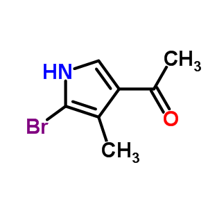 1-(5-bromo-4-methyl-1H-pyrrol-3-yl)ethanone 202286-27-9