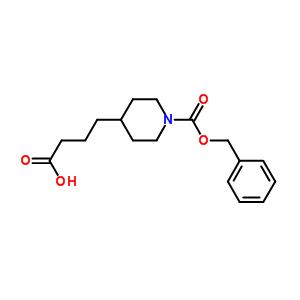 204139-61-7  4-{1-[(benzyloxy)carbonyl]piperidin-4-yl}butanoic acid
