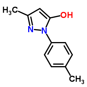 3-methyl-1-p-tolyl-1H-pyrazol-5-ol