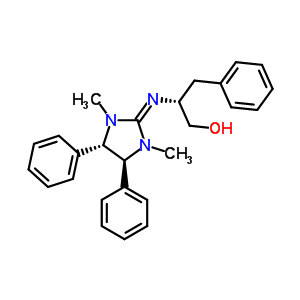 210468-90-9  (2R)-2-{[(4S,5S)-1,3-dimethyl-4,5-diphenylimidazolidin-2-ylidene]amino}-3-phenylpropan-1-ol