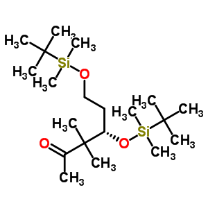 218614-14-3  (4S)-4,6-bis{[tert-butyl(dimethyl)silyl]oxy}-3,3-dimethylhexan-2-one