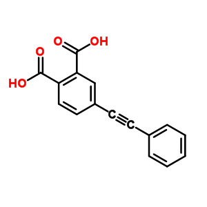 219537-88-9  4-(phenylethynyl)benzene-1,2-dicarboxylic acid