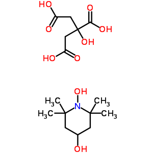 220410-74-2  2,2,6,6-tetramethylpiperidine-1,4-diol 2-hydroxypropane-1,2,3-tricarboxylate (1:1) 220410-74-2  2,2,6,6-tetramethylpiperidine-1,4-diol 2-hydroxypropane-1,2,3-tricarboxylate (1:1)