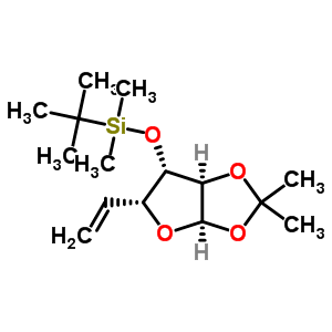 252904-46-4  3-O-[tert-butyl(dimethyl)silyl]-5,6-dideoxy-1,2-O-(1-methylethylidene)-alpha-D-xylo-hex-5-enofuranose