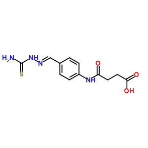 2635-29-2  4-({4-[(E)-(carbamothioylhydrazono)methyl]phenyl}amino)-4-oxobutanoic acid