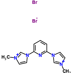 263874-05-1  1,1'-pyridine-2,6-diylbis(3-methyl-1H-imidazol-3-ium) dibromide