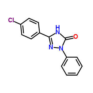 27423-54-7  5-(4-chlorophenyl)-2-phenyl-2,4-dihydro-3H-1,2,4-triazol-3-one