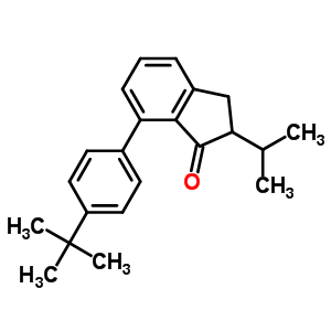 304911-86-2  7-(4-tert-butylphenyl)-2-(1-methylethyl)-2,3-dihydro-1H-inden-1-one
