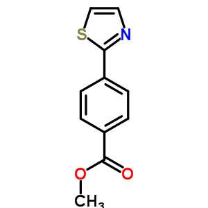 305806-42-2  methyl 4-(1,3-thiazol-2-yl)benzoate