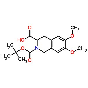 317806-26-1  ácido 2-(terc-butoxicarbonil)-6,7-dimetoxi-1,2,3,4-tetrahidroisoquinolina-3-carboxílico