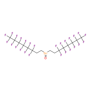 324063-66-3  oxo[bis(3,3,4,4,5,5,6,6,7,7,8,8,8-tridecafluorooctyl)]stannane