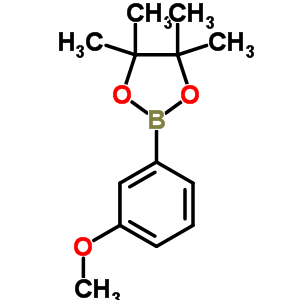 2-(3-methoxyphenyl)-4,4,5,5-tetramethyl-1,3,2-dioxaborolane