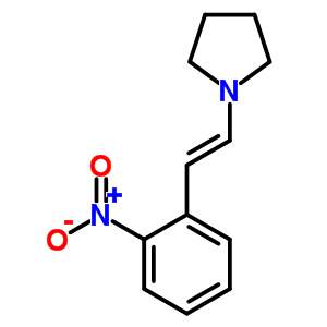 32989-69-8  1-[(E)-2-(2-nitrophenyl)ethenyl]pyrrolidine