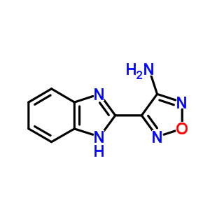 332026-86-5  4-(1H-benzimidazol-2-yl)-1,2,5-oxadiazol-3-amine 332026-86-5  4-(1H-benzimidazol-2-yl)-1,2,5-oxadiazol-3-amine