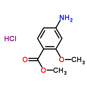 33556-04-6  methyl 4-amino-2-methoxybenzoate hydrochloride