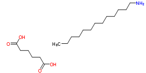 35059-07-5  hexanedioic acid - tridecan-1-amine (1:1)