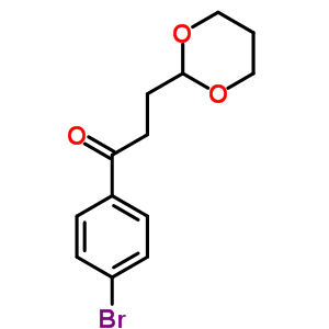 376637-07-9  1-(4-bromophenyl)-3-(1,3-dioxan-2-yl)propan-1-one