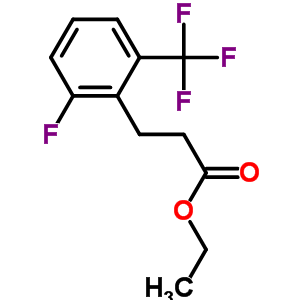 376641-10-0  ethyl 3-[2-fluoro-6-(trifluoromethyl)phenyl]propanoate