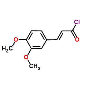 39856-08-1  (2E)-3-(3,4-dimethoxyphenyl)prop-2-enoyl chloride