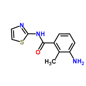 402585-79-9  3-amino-2-methyl-N-(1,3-thiazol-2-yl)benzamide