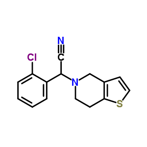 444728-11-4  (2-chlorophenyl)(6,7-dihydrothieno[3,2-c]pyridin-5(4H)-yl)acetonitrile