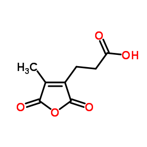487-66-1  3-(4-methyl-2,5-dioxo-2,5-dihydrofuran-3-yl)propanoic acid
