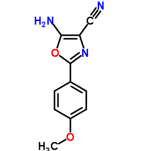 53657-71-9  5-amino-2-(4-methoxyphenyl)-1,3-oxazole-4-carbonitrile