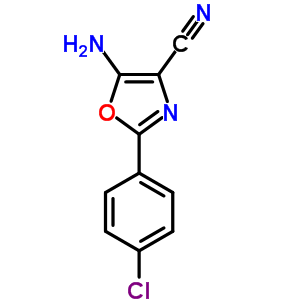 53657-72-0  5-amino-2-(4-chlorophenyl)-1,3-oxazole-4-carbonitrile