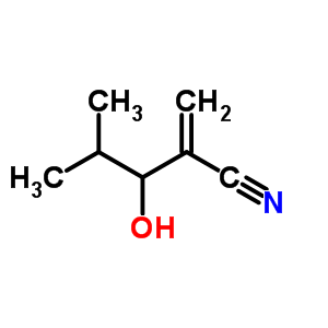 56269-65-9  3-hydroxy-4-methyl-2-methylidenepentanenitrile
