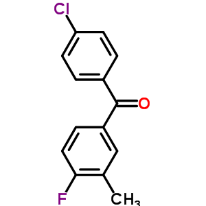 59612-89-4  (4-chlorophenyl)(4-fluoro-3-methylphenyl)methanone