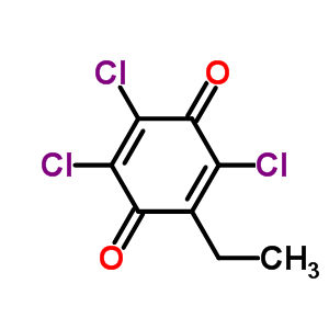 65824-98-8  2,3,5-trichloro-6-ethylcyclohexa-2,5-diene-1,4-dione