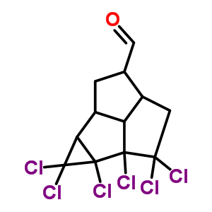 7421-93-4  4,4,4a,4b,5,5-hexachlorodecahydro-1H-cyclopenta[cd]cyclopropa[a]pentalene-2-carbaldehyde