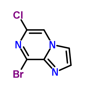 76537-19-4  8-bromo-6-chloroimidazo[1,2-a]pyrazine