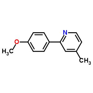 80636-01-7  2-(4-methoxyphenyl)-4-methylpyridine