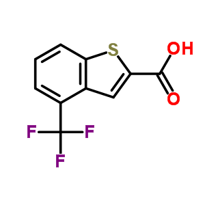 826995-55-5  4-(trifluoromethyl)-1-benzothiophene-2-carboxylic acid 826995-55-5  4-(trifluoromethyl)-1-benzothiophene-2-carboxylic acid
