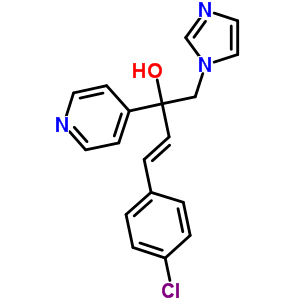 847670-80-8  (3E)-4-(4-chlorophenyl)-1-(1H-imidazol-1-yl)-2-pyridin-4-ylbut-3-en-2-ol
