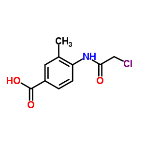 874590-15-5  4-[(chloroacetyl)amino]-3-methylbenzoic acid