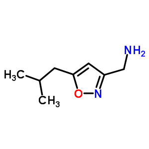 893639-01-5  1-[5-(2-methylpropyl)-1,2-oxazol-3-yl]methanamine