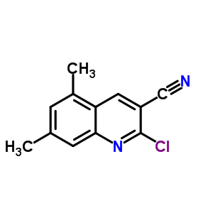 917747-10-5  2-chloro-5,7-dimethylquinoline-3-carbonitrile