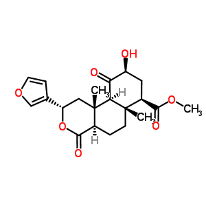 92545-30-7  methyl (2S,4aR,6aR,7R,9S,10aS,10bR)-2-(furan-3-yl)-9-hydroxy-6a,10b-dimethyl-4,10-dioxododecahydro-2H-benzo[f]isochromene-7-carboxylate